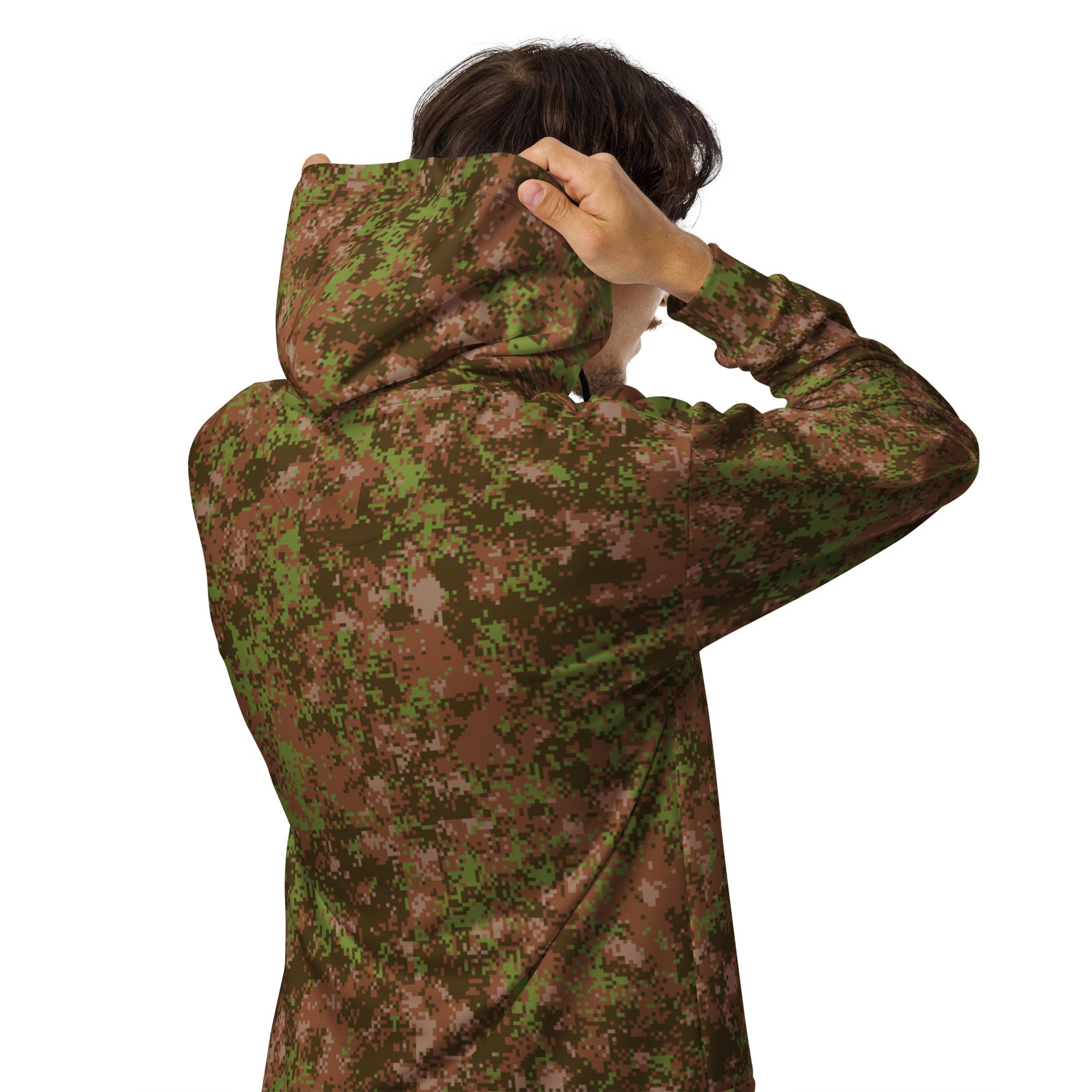 CAMO HQ - Digital Spectre Autumn Russian CAMO Unisex Zip Hoodie