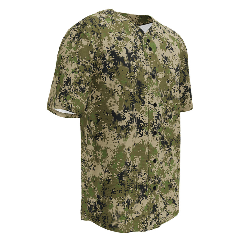 Digital Spectre Steppe Russian CAMO Unisex Baseball Jersey