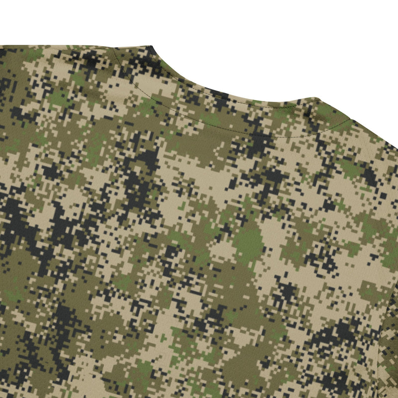 Digital Spectre Steppe Russian CAMO Unisex Baseball Jersey