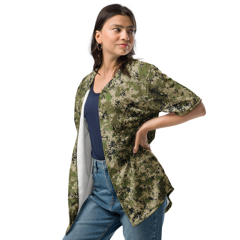Digital Spectre Steppe Russian CAMO Unisex Baseball Jersey