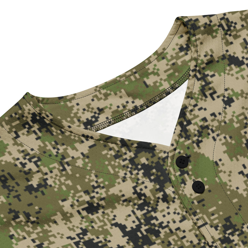 Digital Spectre Steppe Russian CAMO Unisex Baseball Jersey