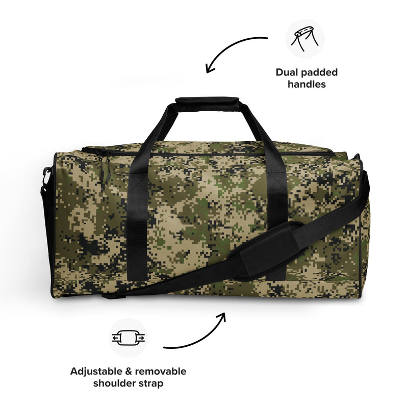 Digital Spectre Steppe Russian CAMO Duffle Bag