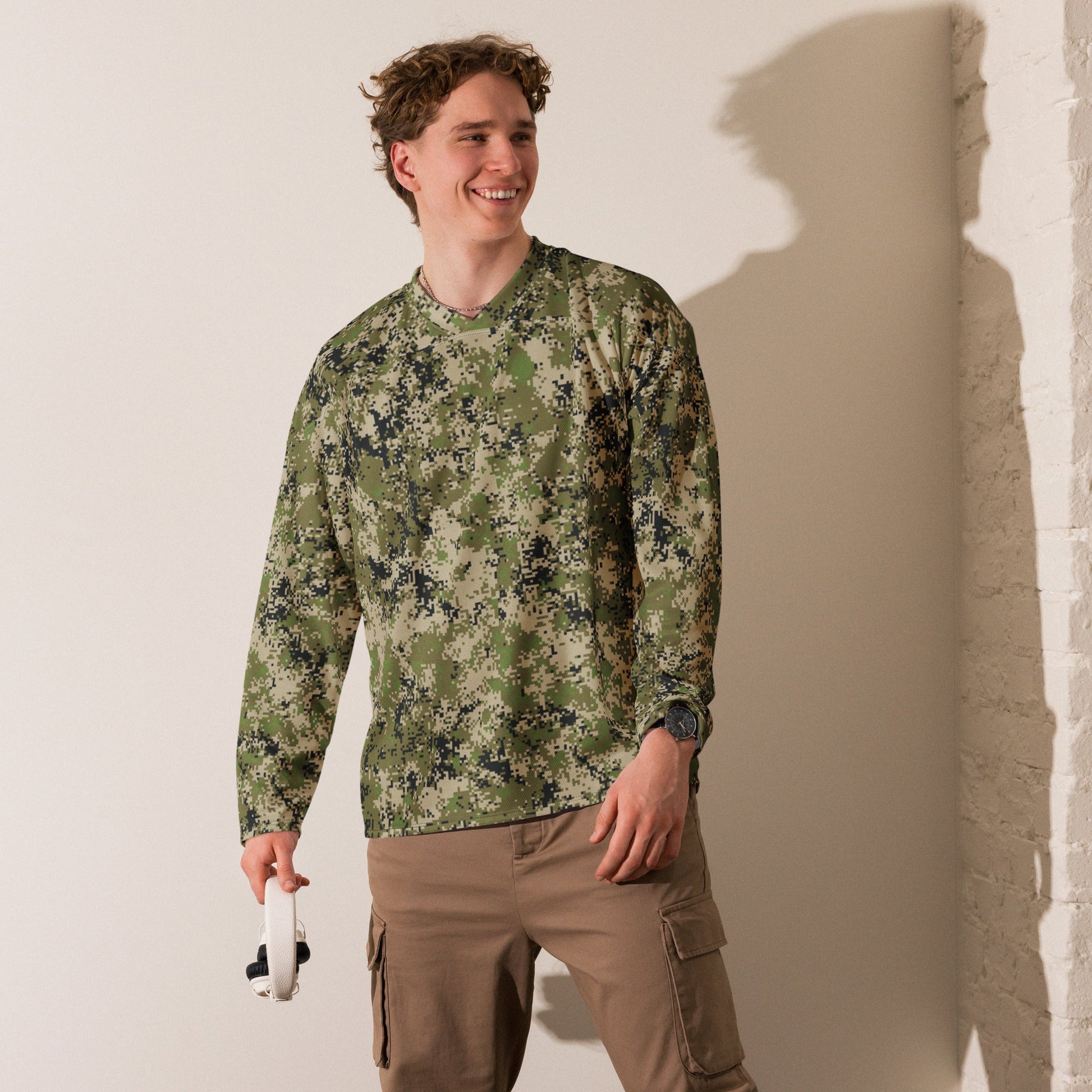 Russian Digital Spectre SKVO CAMO hockey fan jersey - Hockey Jerseys