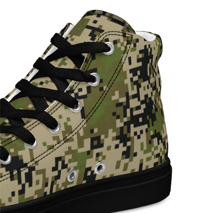 Russian Digital Spectre SKVO CAMO Mens high top canvas shoes - High Top Canvas Shoes