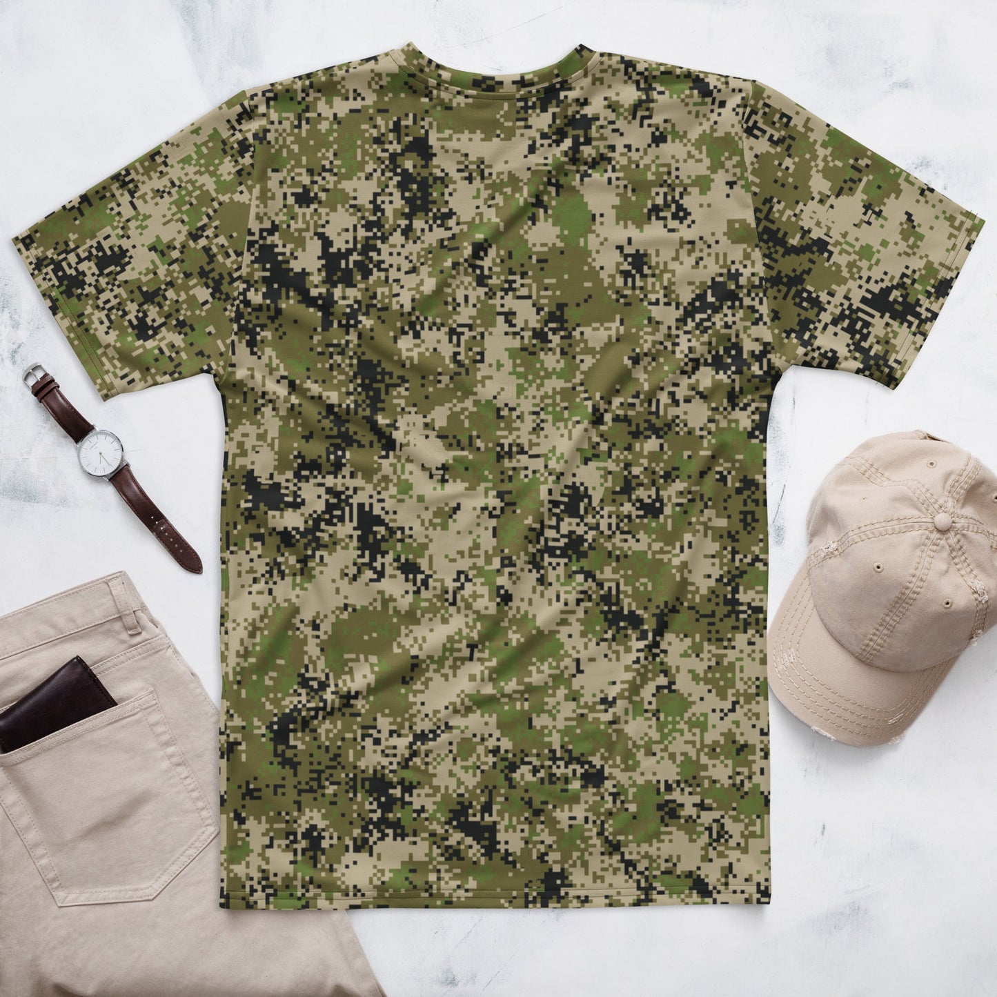 Russian Digital Spectre SKVO CAMO Mens t-shirt - T-Shirts