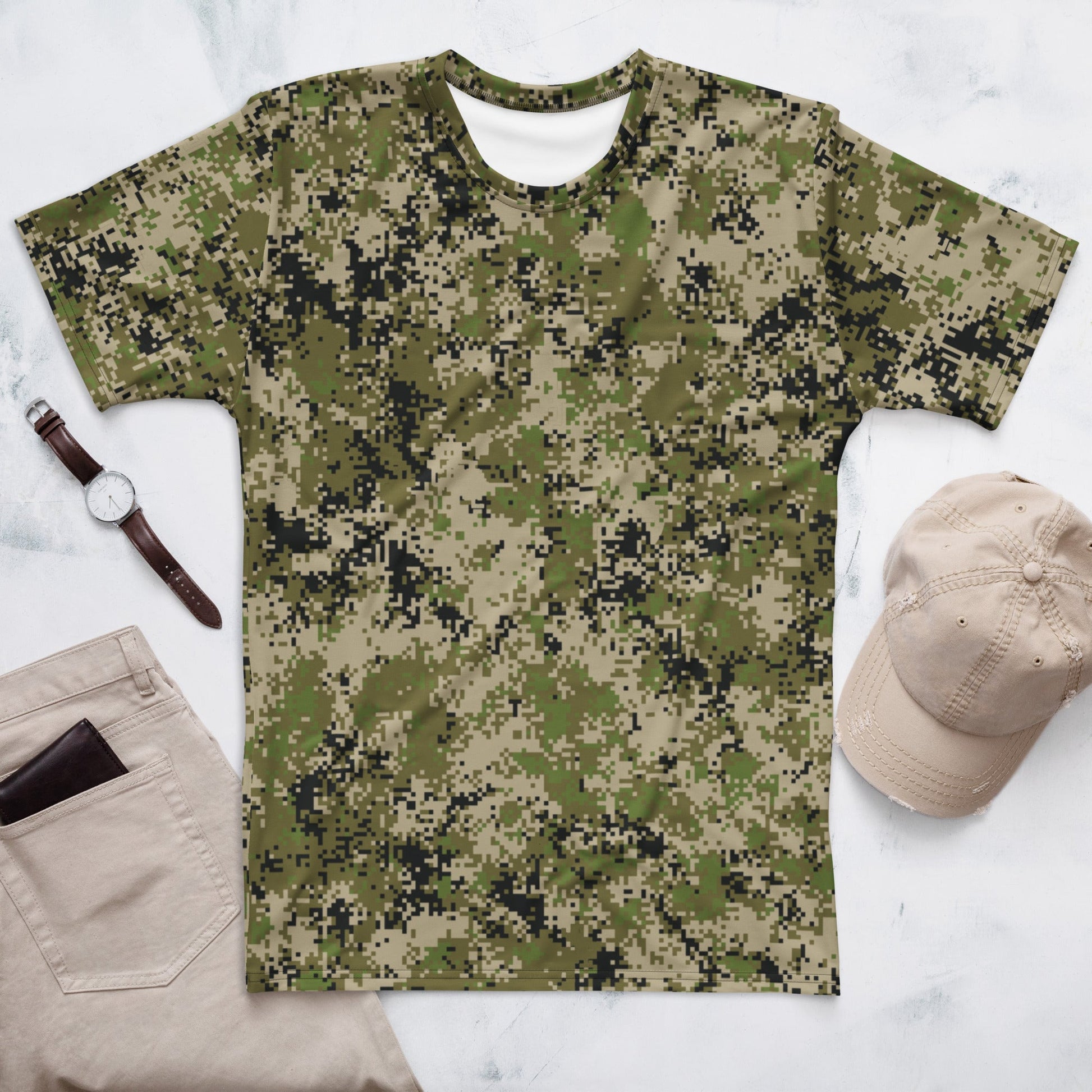 Russian Digital Spectre SKVO CAMO Mens t-shirt - XS - T-Shirts