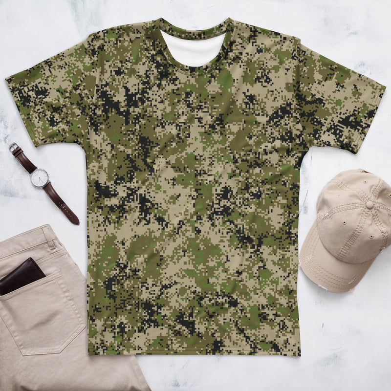 Digital Spectre Steppe Russian CAMO Mens T-Shirt - XS