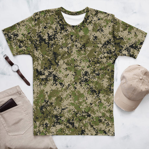 Digital Spectre Steppe Russian CAMO Mens T-Shirt - XS