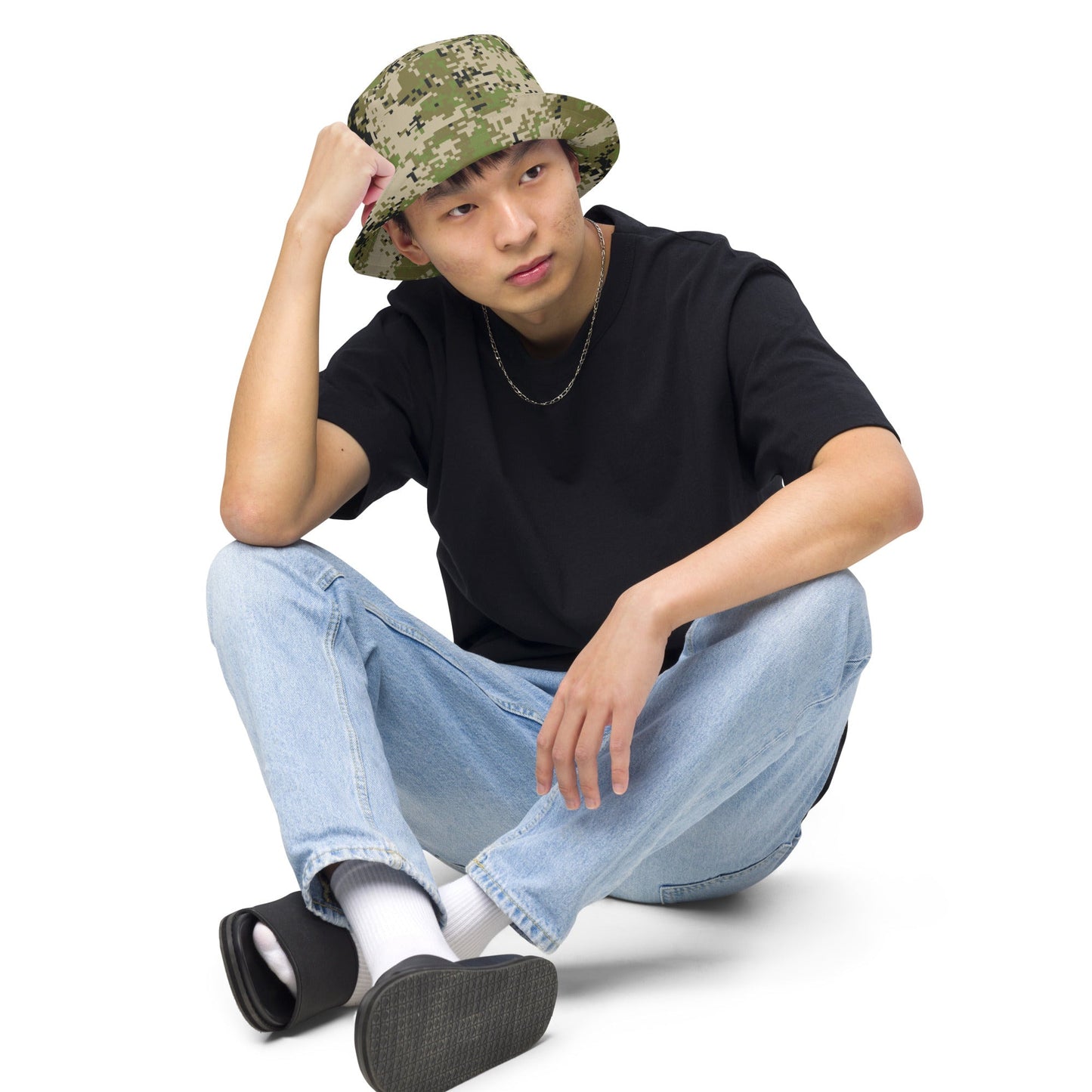 Russian Digital Spectre SKVO CAMO Reversible bucket hat - Bucket Hats