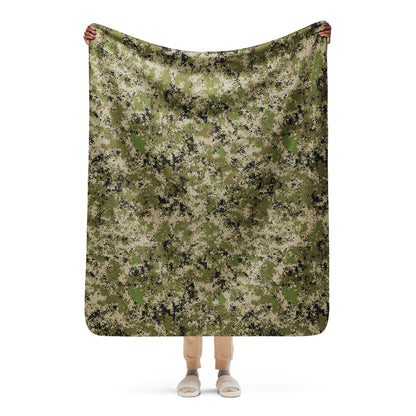 Russian Digital Spectre SKVO CAMO Sherpa Blanket - 50″×60″