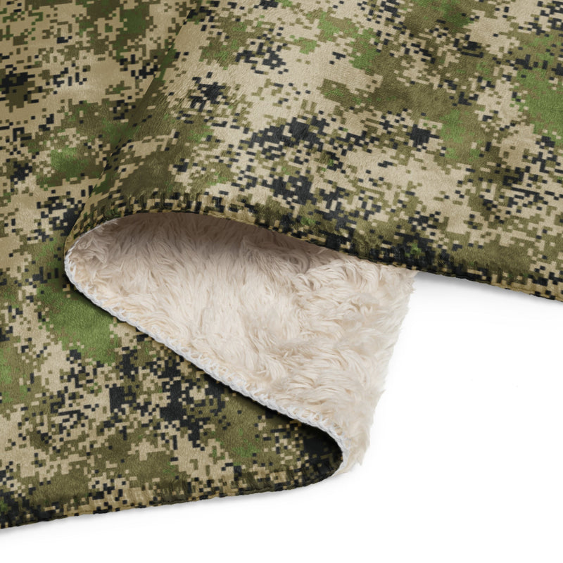 Digital Spectre Steppe Russian CAMO Sherpa Blanket