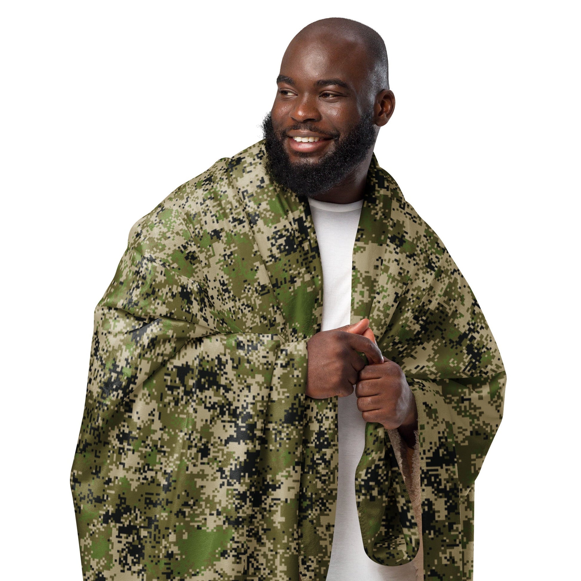 Russian Digital Spectre SKVO CAMO Sherpa Blanket