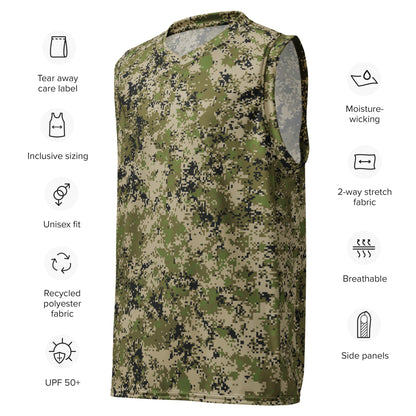 Russian Digital Spectre SKVO CAMO unisex basketball jersey - Basketball Jerseys