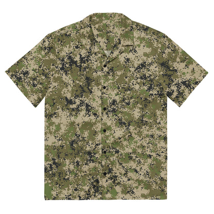 Russian Digital Spectre SKVO CAMO Unisex button shirt - 2XS - Button Shirts
