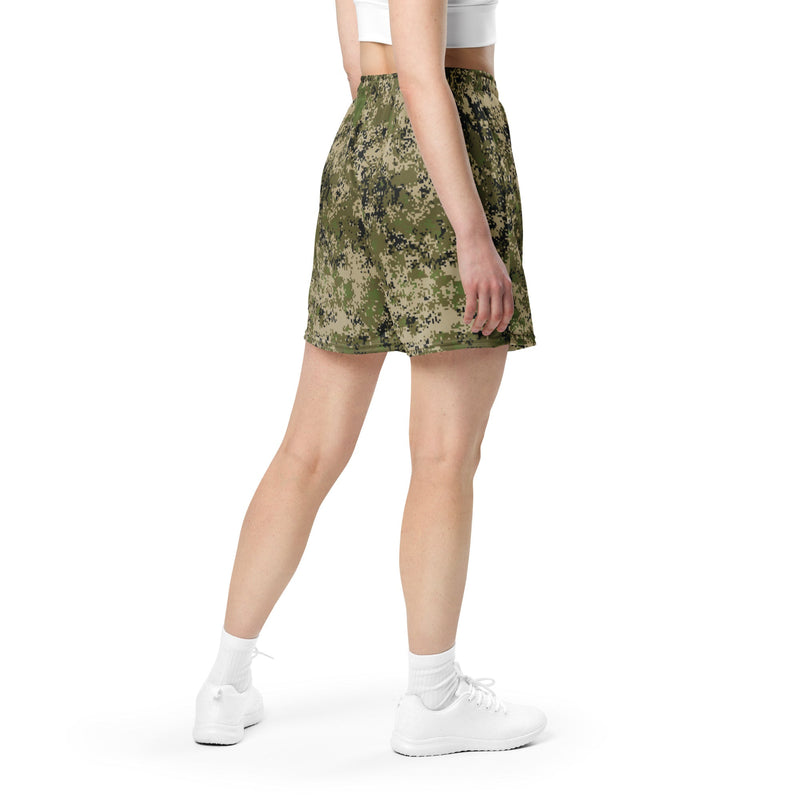 Digital Spectre Steppe Russian CAMO Unisex Mesh Shorts