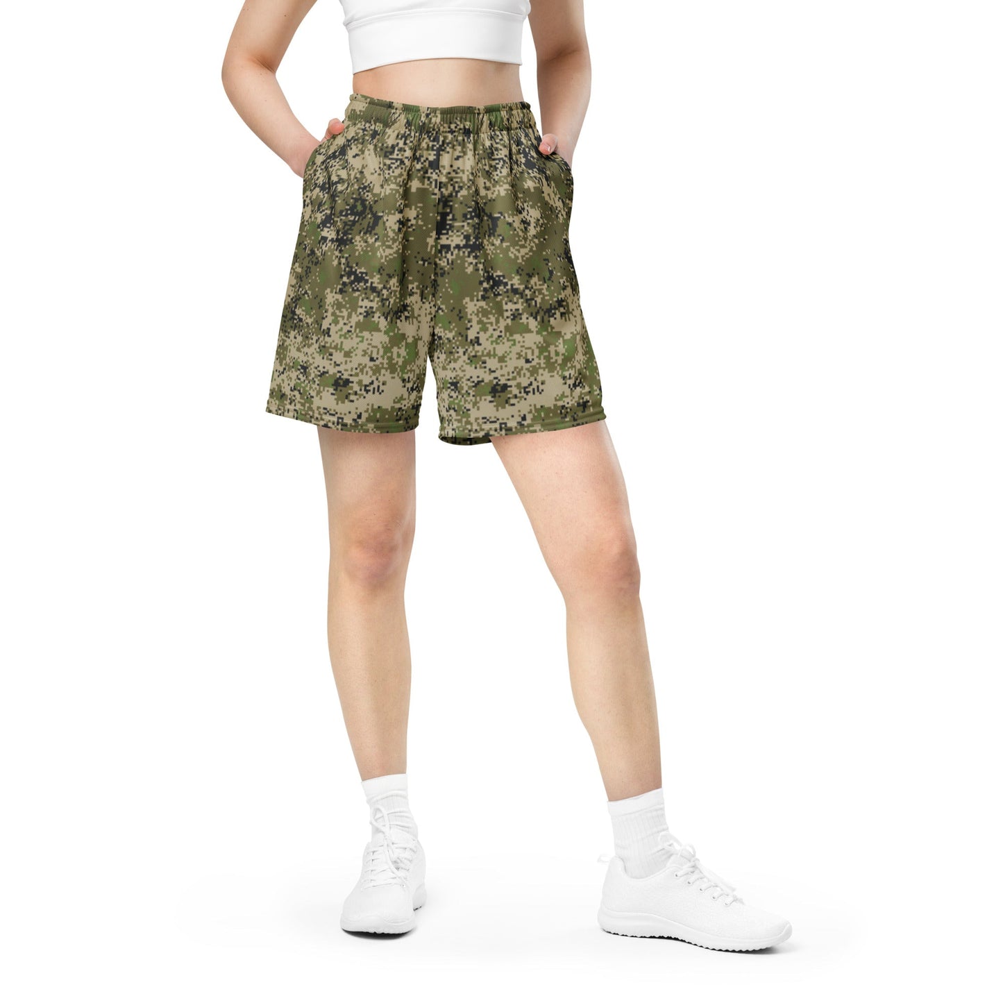 Russian Digital Spectre SKVO CAMO Unisex mesh shorts - Mesh Shorts