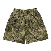 Digital Spectre Steppe Russian CAMO Unisex Mesh Shorts - 2XS