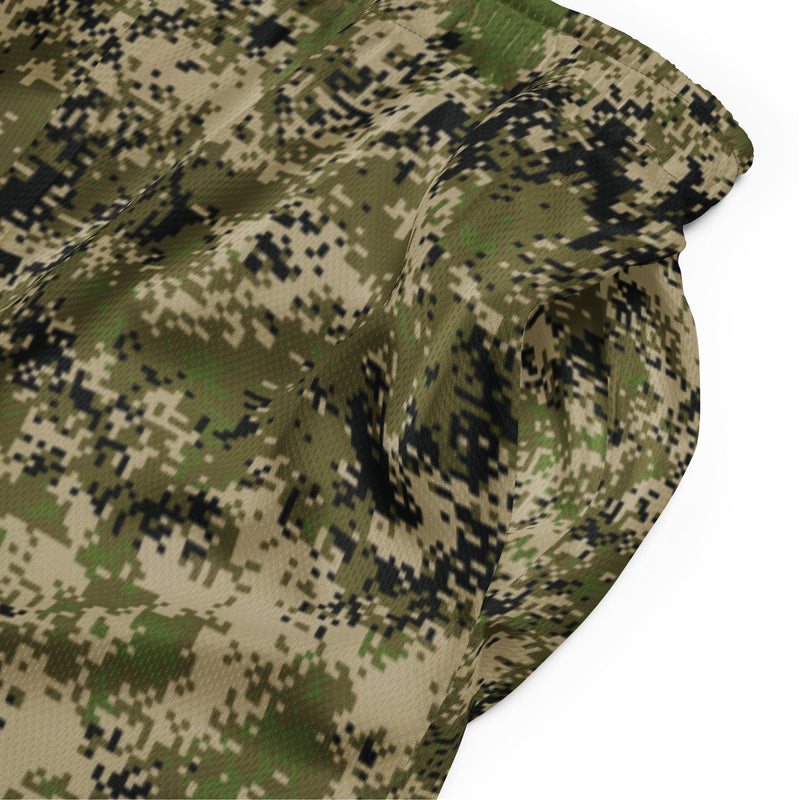 Digital Spectre Steppe Russian CAMO Unisex Mesh Shorts