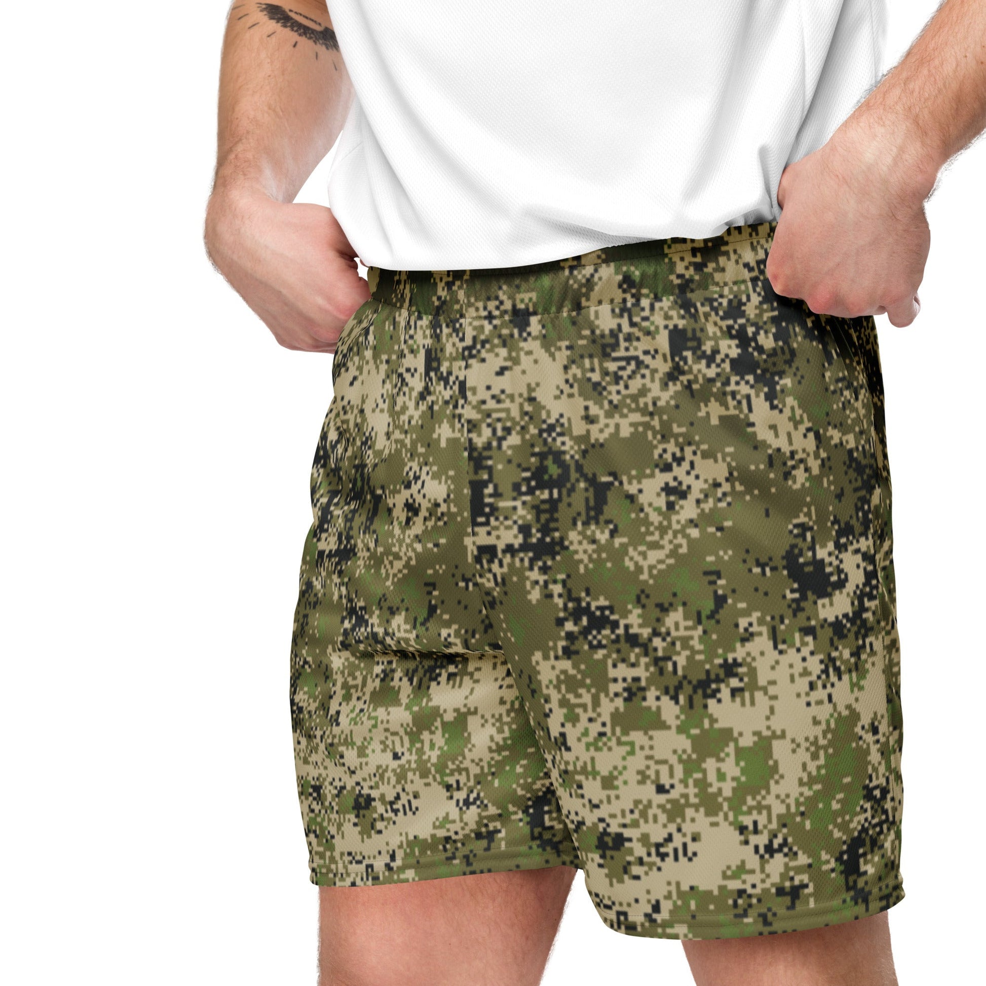 Russian Digital Spectre SKVO CAMO Unisex mesh shorts - Mesh Shorts