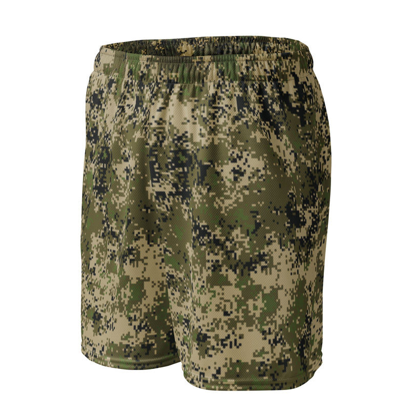 Digital Spectre Steppe Russian CAMO Unisex Mesh Shorts