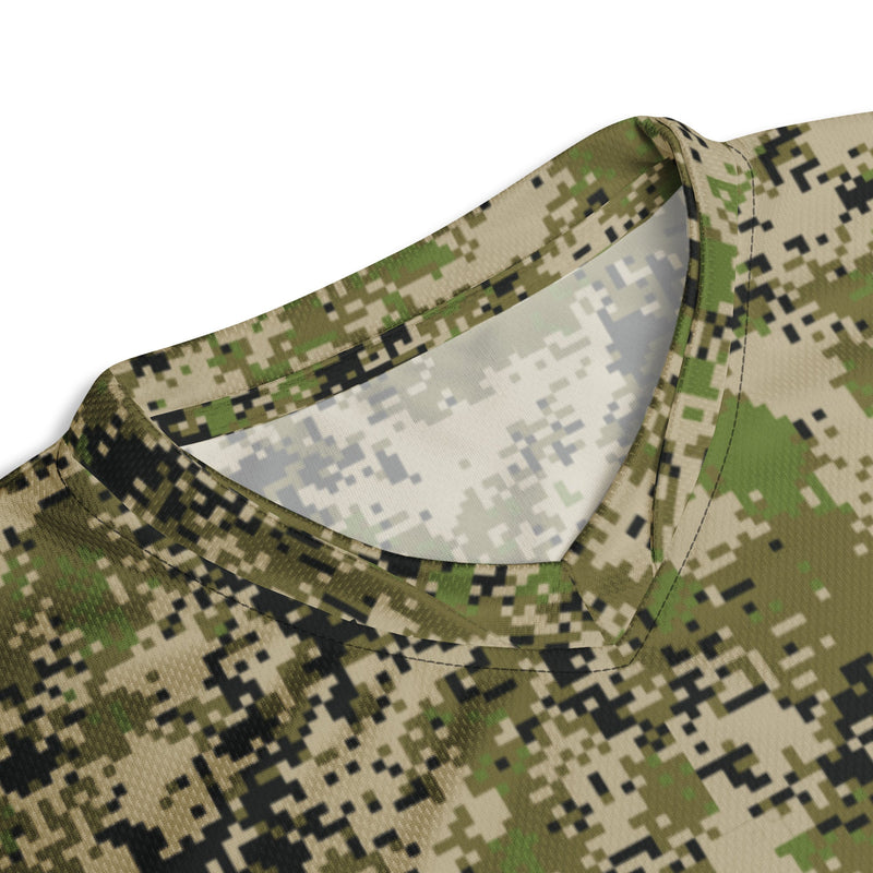 Digital Spectre Steppe Russian CAMO Unisex Sports Jersey