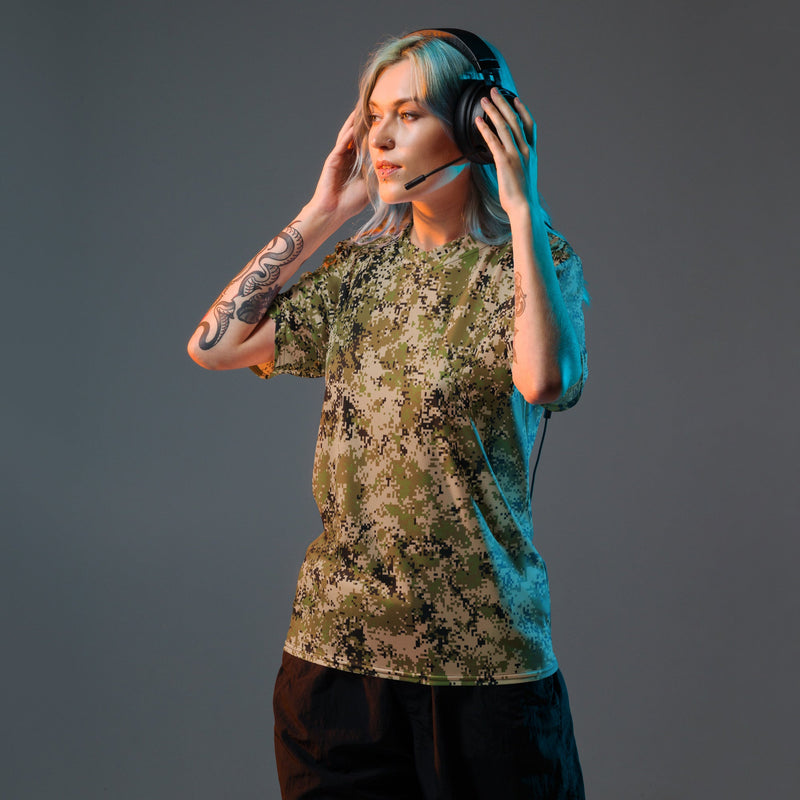 Digital Spectre Steppe Russian CAMO Unisex Sports Jersey