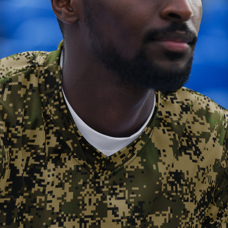 Digital Spectre Steppe Russian CAMO Unisex Sports Jersey