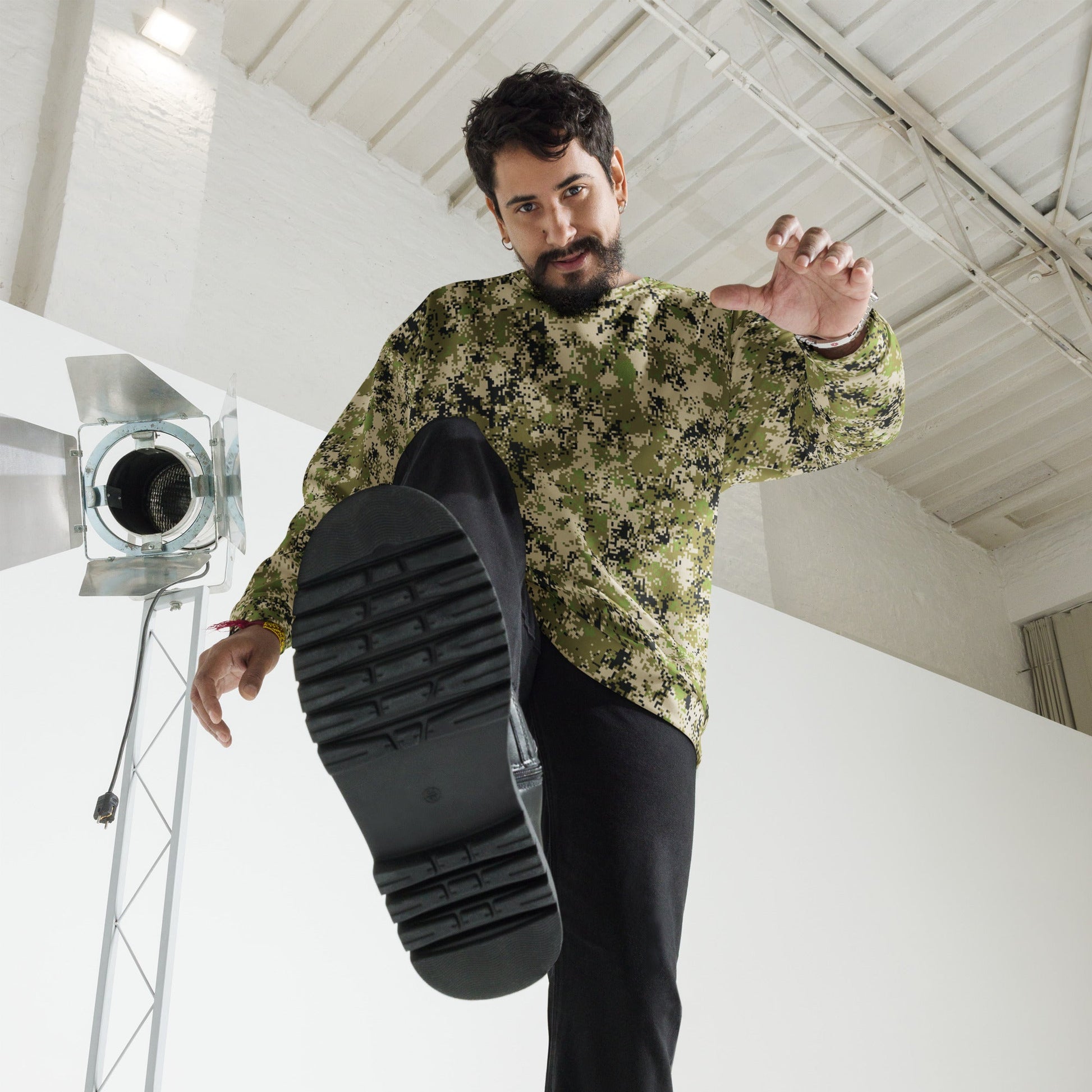 Russian Digital Spectre SKVO CAMO Unisex Sweatshirt - Sweatshirts