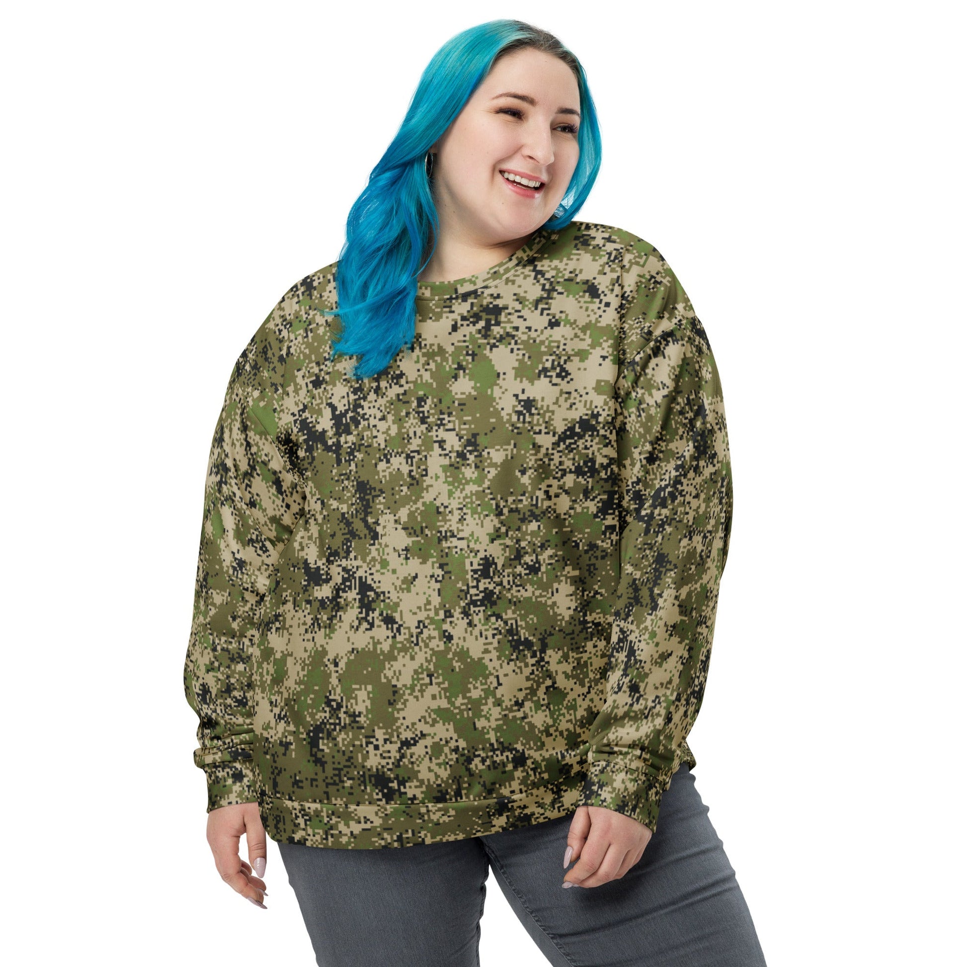 Russian Digital Spectre SKVO CAMO Unisex Sweatshirt - Sweatshirts