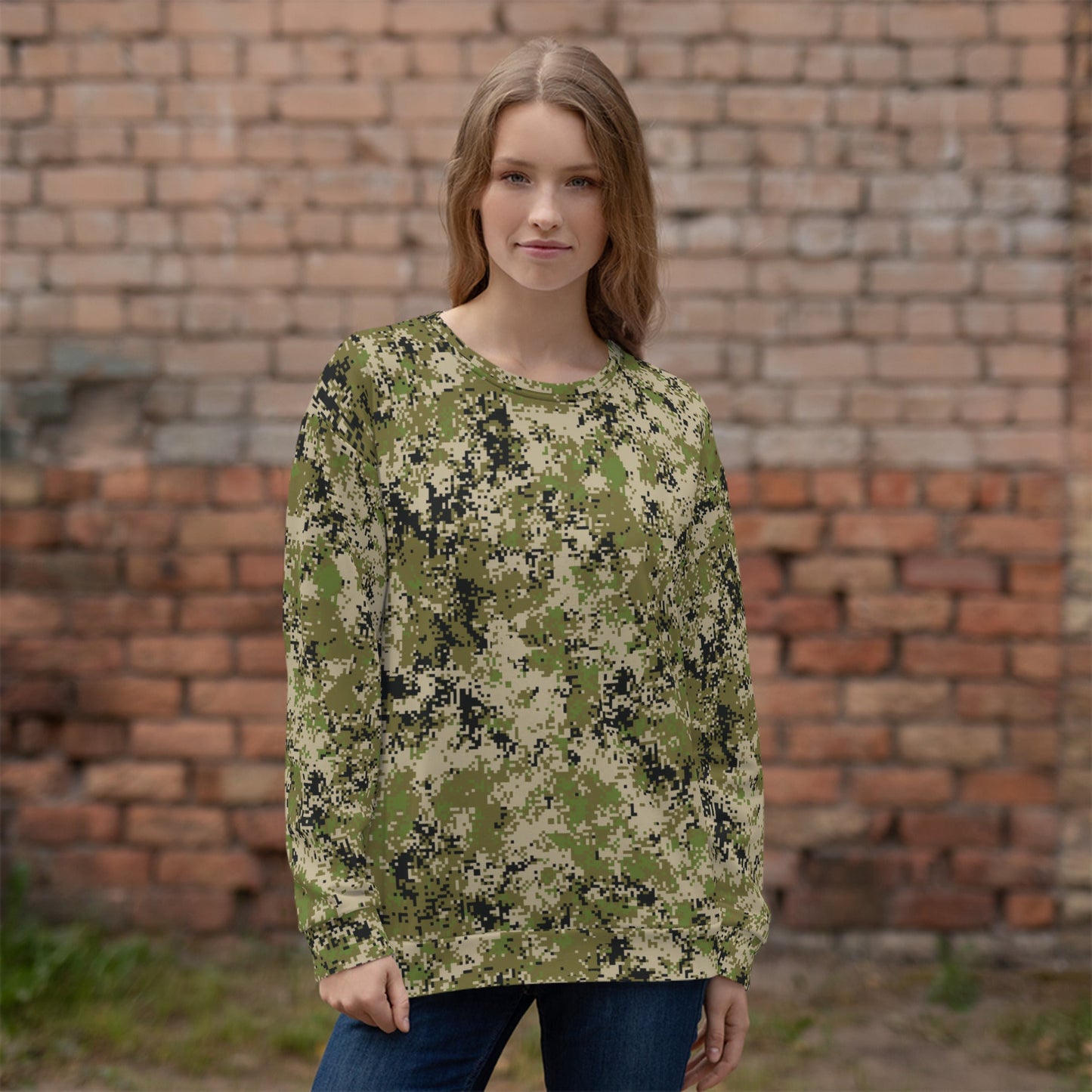 Russian Digital Spectre SKVO CAMO Unisex Sweatshirt - Sweatshirts