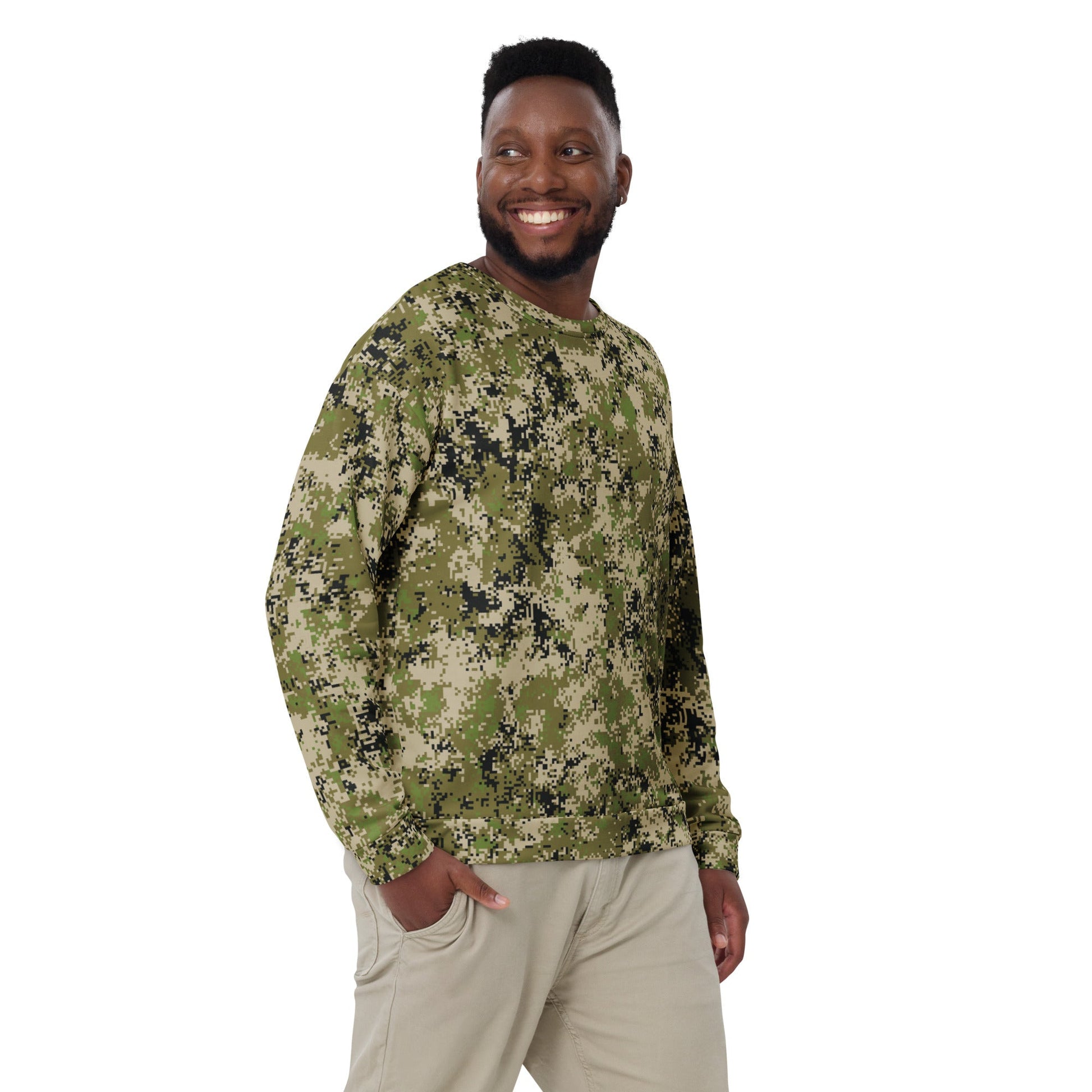 Russian Digital Spectre SKVO CAMO Unisex Sweatshirt - Sweatshirts
