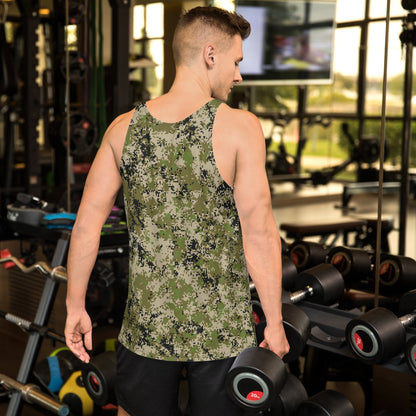 Russian Digital Spectre SKVO CAMO Unisex Tank Top - Tops