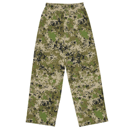Russian Digital Spectre SKVO CAMO unisex wide-leg pants - Wide-leg Pants