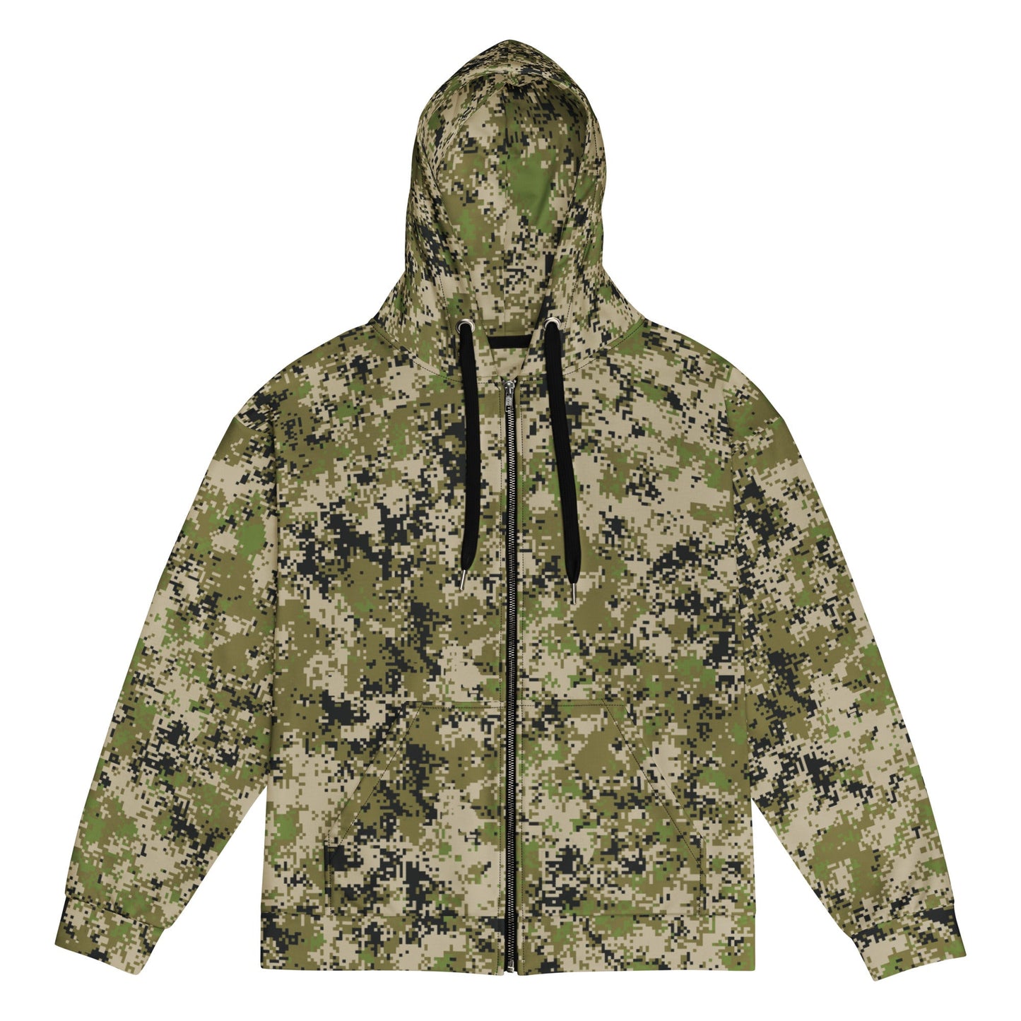 Russian Digital Spectre SKVO CAMO Unisex zip hoodie - 2XS - Zip Hoodies