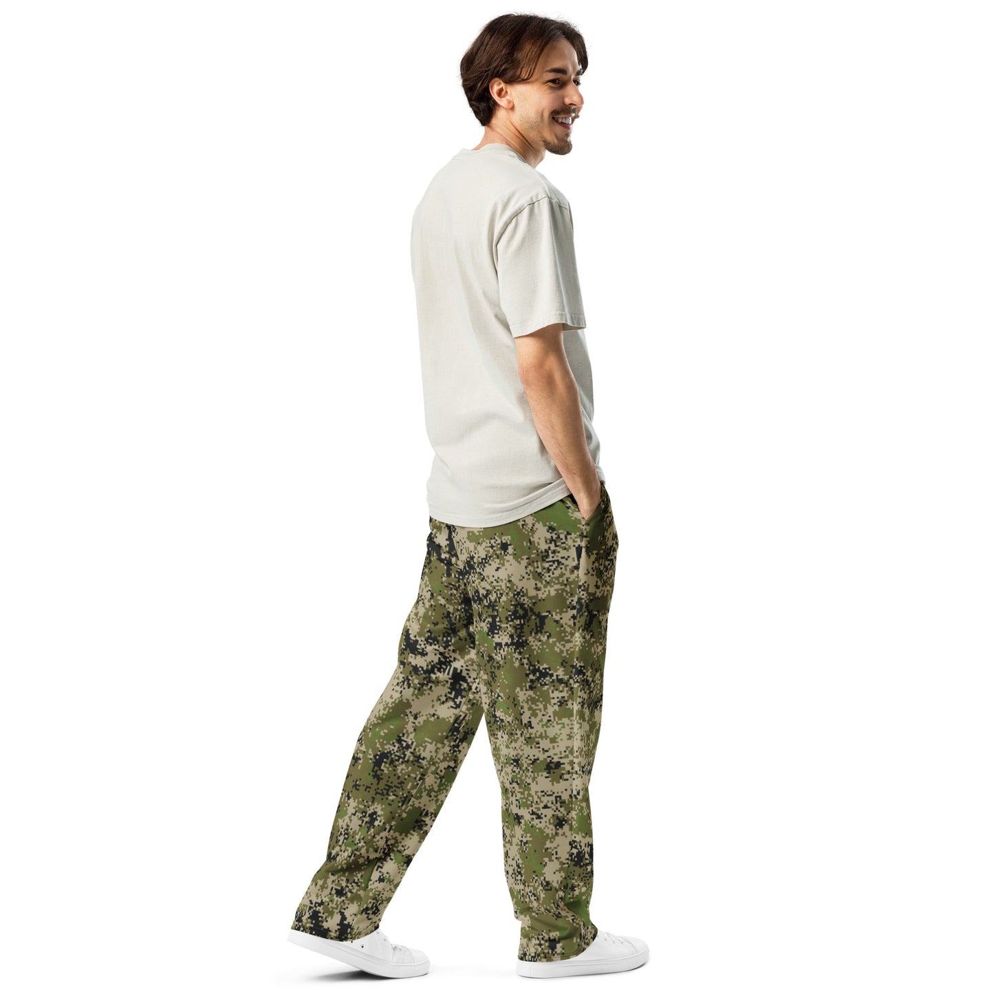 Russian Digital Spectre SKVO CAMO Wide-leg joggers - Joggers