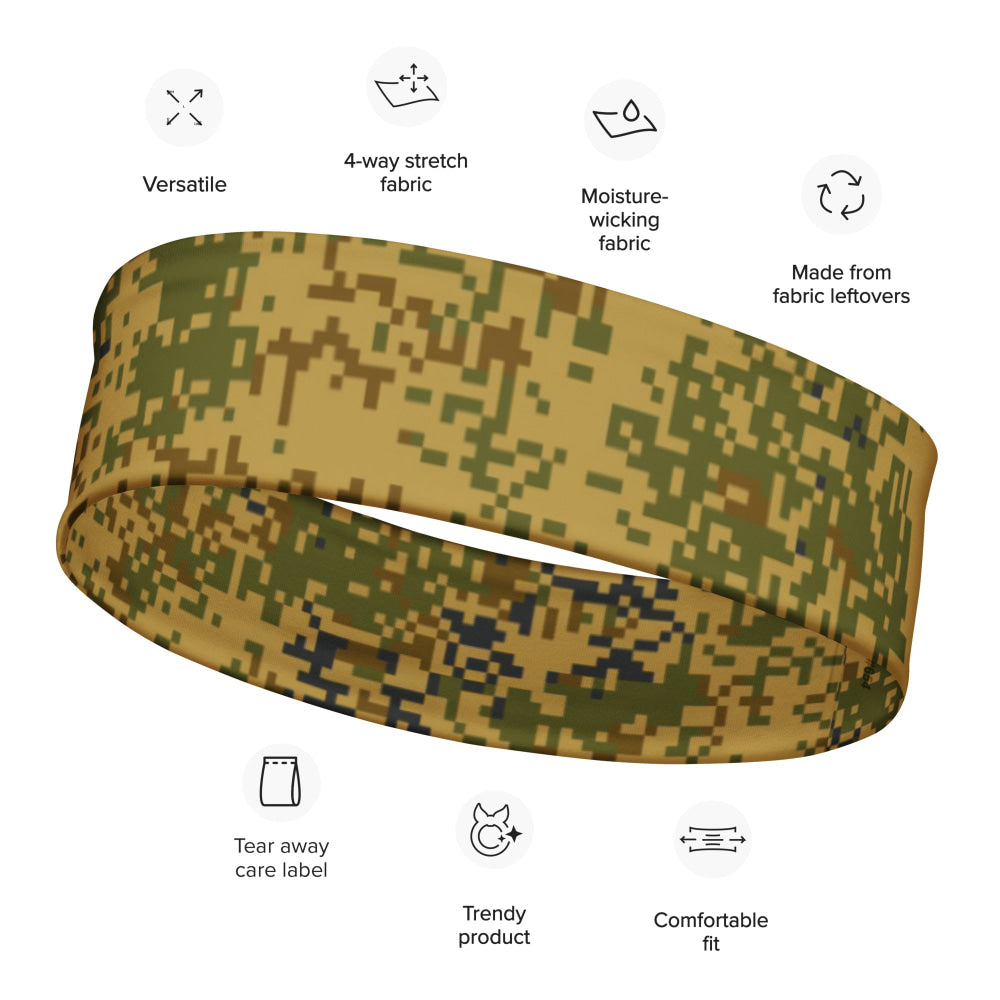 Russian EMR Digital Arid CAMO Headband