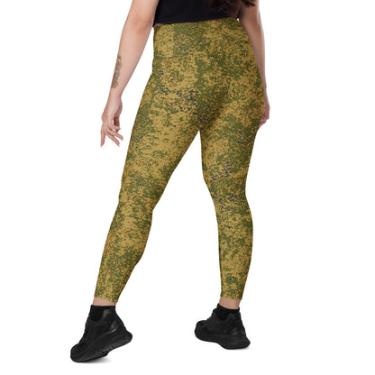 Russian EMR Digital Arid CAMO Leggings with pockets - Womens With Pockets