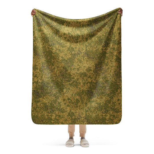Russian EMR Digital Arid CAMO Sherpa blanket - 50″×60″