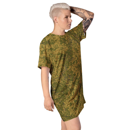 Russian EMR Digital Arid CAMO T-shirt dress - Womens T-Shirt Dress