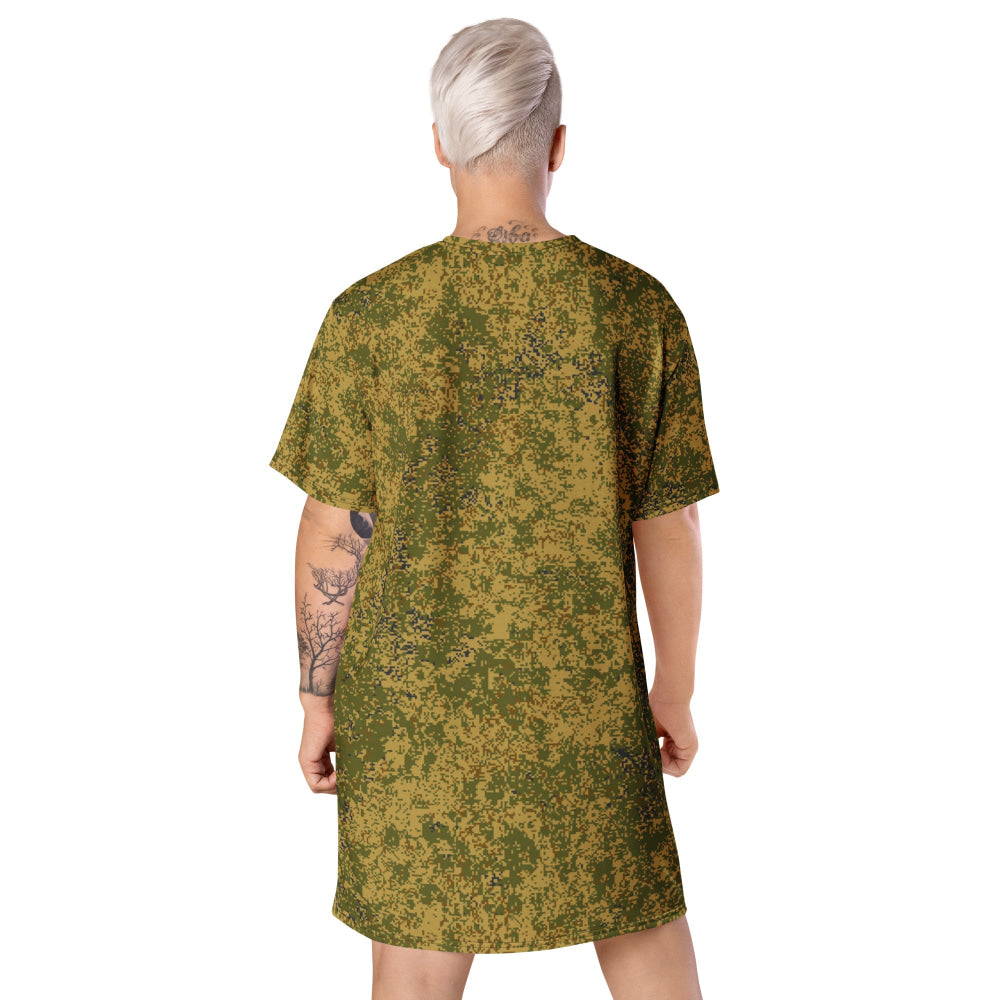 Russian EMR Digital Arid CAMO T-shirt dress - Womens T-Shirt Dress