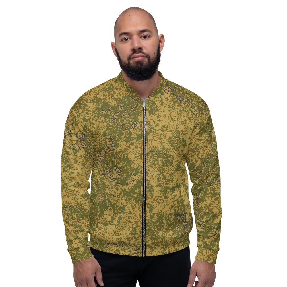 Russian EMR Digital Arid CAMO Unisex Bomber Jacket