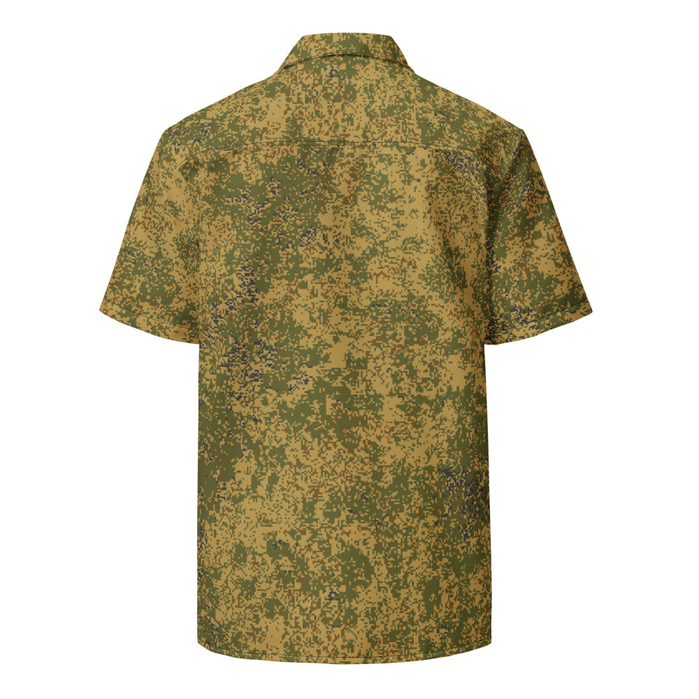 Russian EMR Digital Arid CAMO Unisex button shirt - Button Shirt