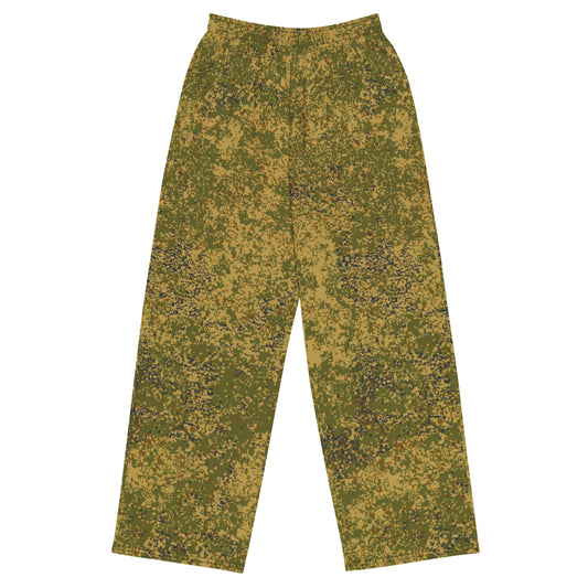 Russian EMR Digital Arid CAMO unisex wide-leg pants - 2XS - Unisex Wide-Leg Pants