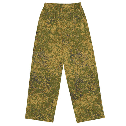 Russian EMR Digital Arid CAMO unisex wide-leg pants - Unisex Wide-Leg Pants