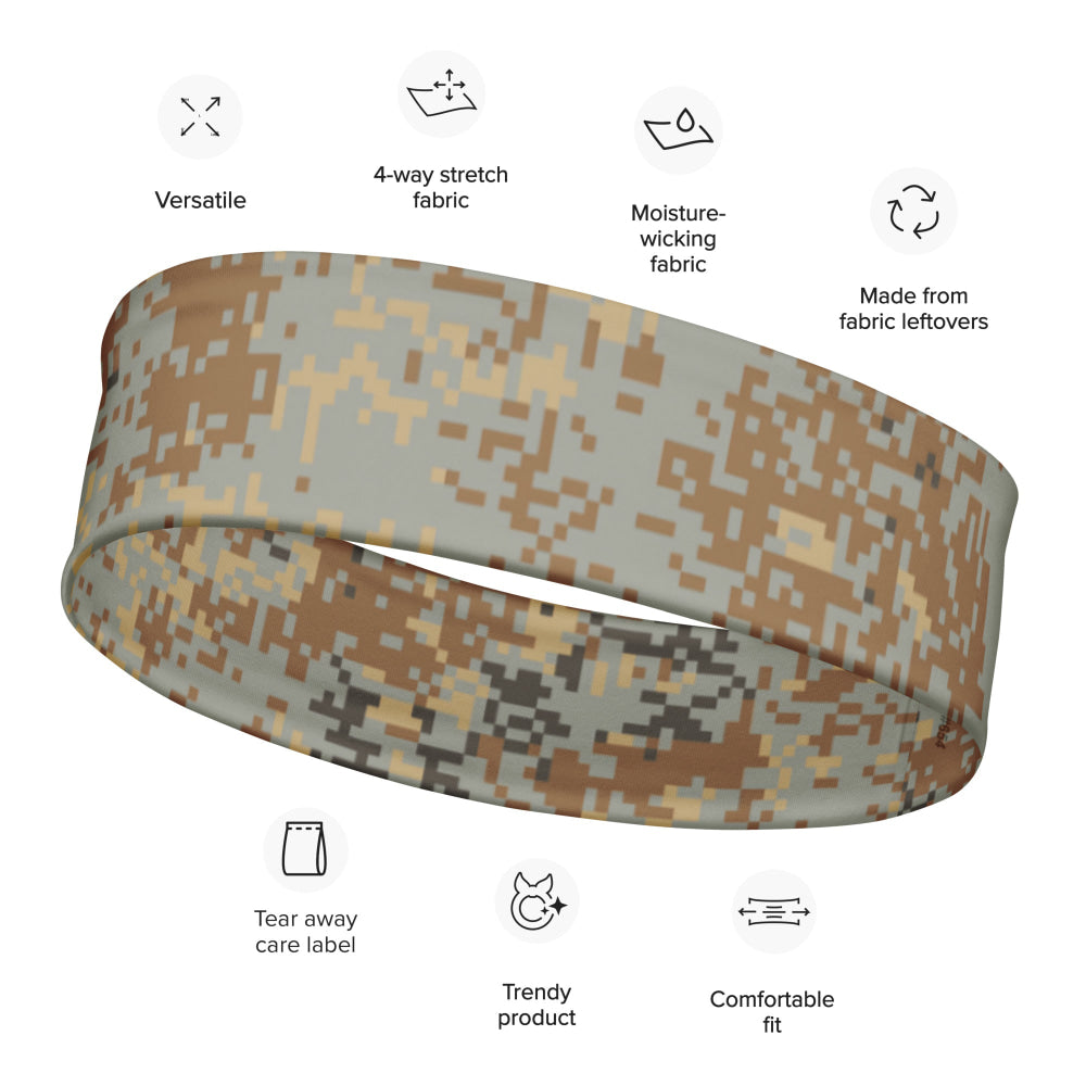 Russian EMR Digital Desert CAMO Headband