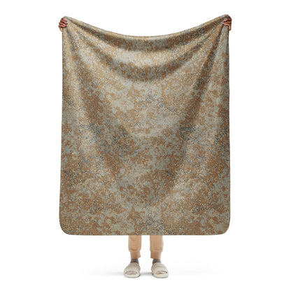 Russian EMR Digital Desert CAMO Sherpa blanket - 50″×60″ - Blanket