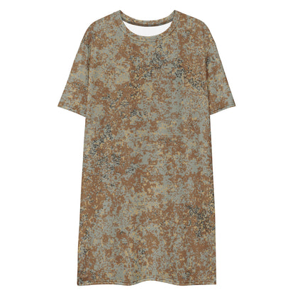 Russian EMR Digital Desert CAMO T-shirt dress - Womens T-Shirt Dress