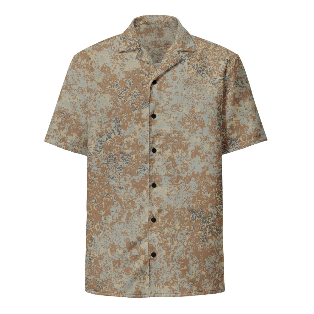 Russian EMR Digital Desert CAMO Unisex button shirt - Button Shirt