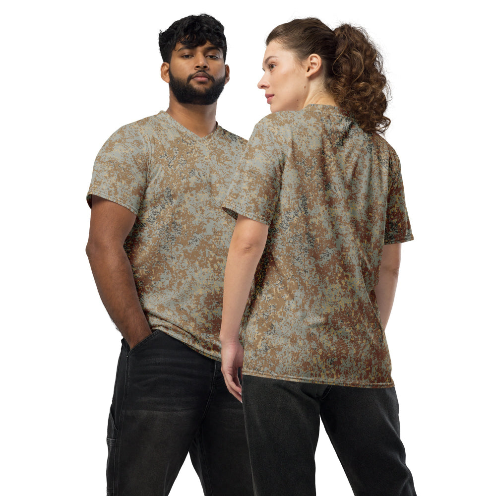 Russian EMR Digital Desert CAMO unisex sports jersey - 2XS - Unisex Sports Jersey