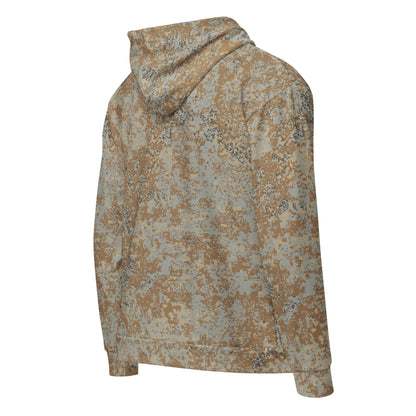 Russian EMR Digital Desert CAMO Unisex zip hoodie - Zip Hoodie